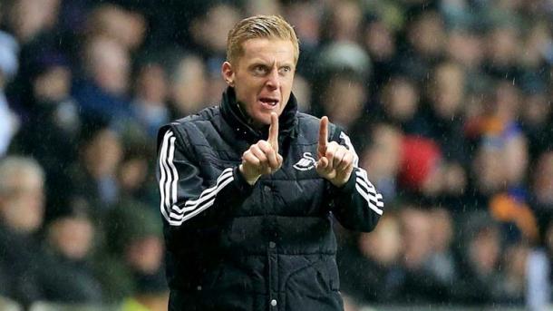 It is unfortunate that Monk couldn't kick on from Swansea's record breaking season. | Image credit: Sky Sports.