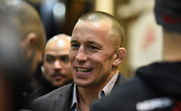 GSP is here at UFC 196 | Photo: UFC