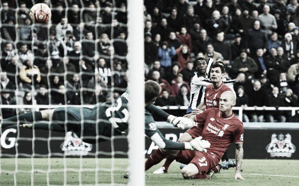 Wijnaldum nets the opening goal for Newcastle United