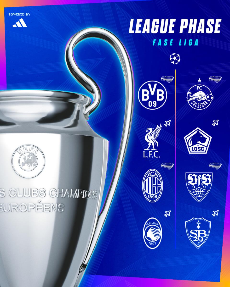 El calendario de partidos del Real Madrid de la Champions League 2024/ ...