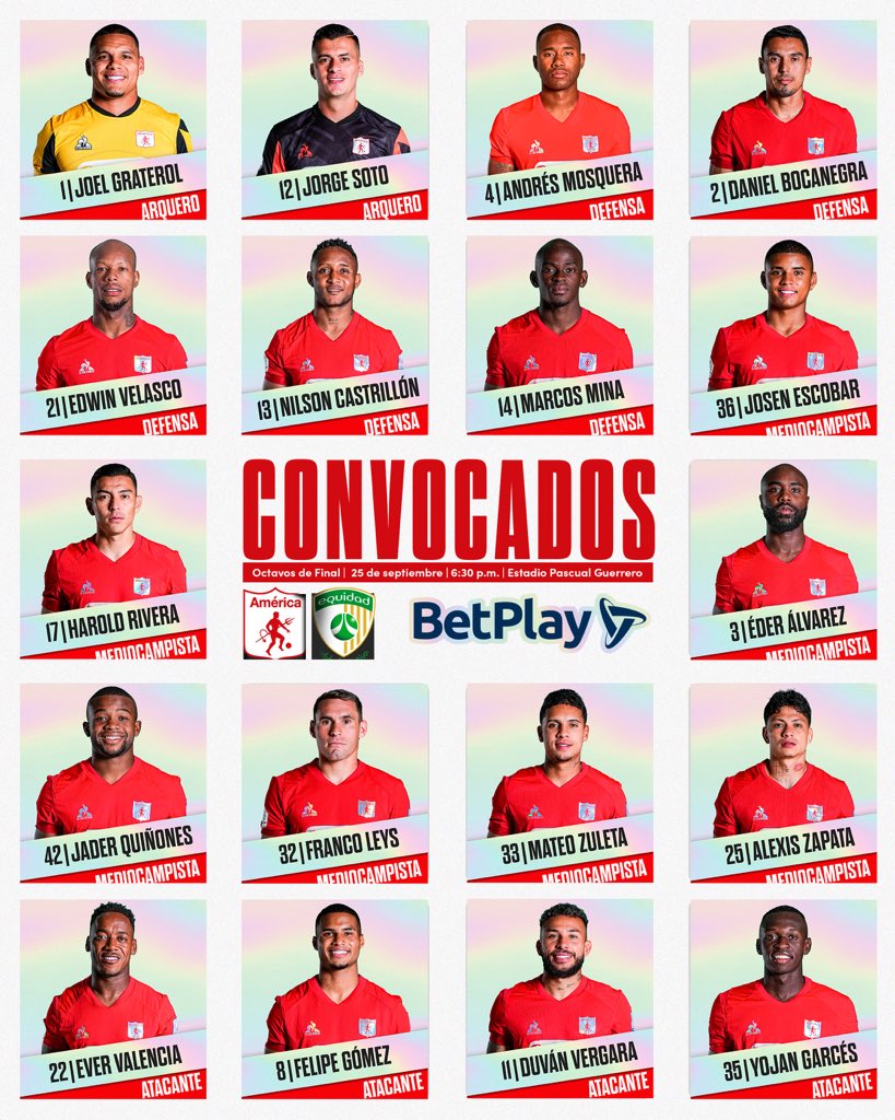 Previa América de Cali vs. La Equidad: por la ida de los octavos de ...