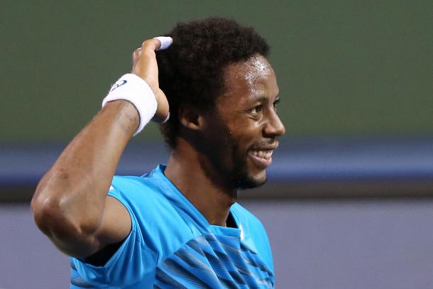 Monfils at the Shanghai Rolex Masters (Photo by Zhong Zhi/Getty Images)