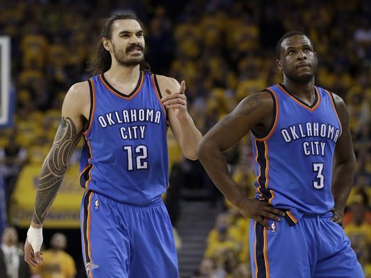 One-half of the Stash Brothers, Steven Adams. (Photo: The AP)