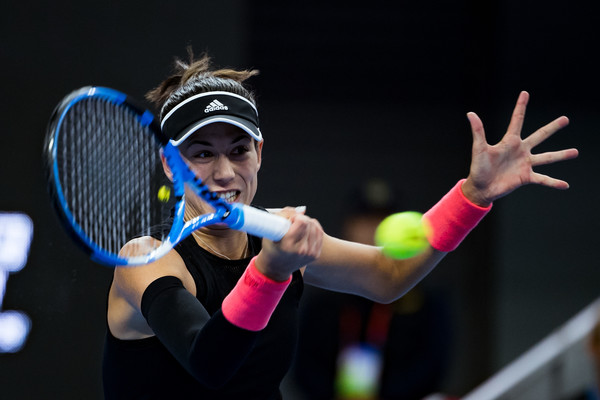 Garbine Muguruza won the first set having saved a set point in the process | Photo: Getty Images AsiaPac