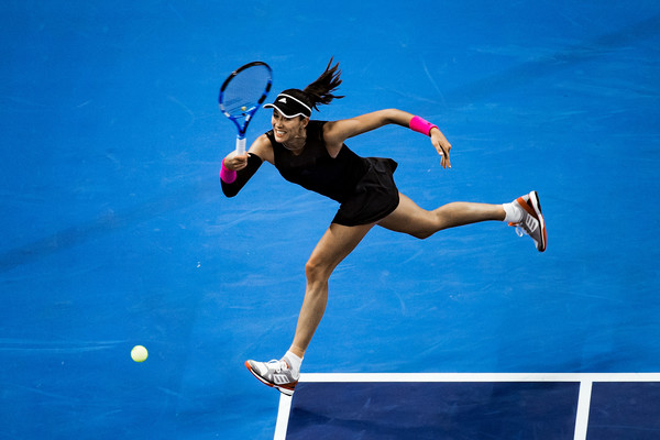 Garbine Muguruza powered to a 4-1 lead in the final set but failed to convert | Photo: Getty Images AsiaPac