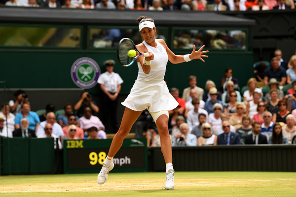 Garbine Muguruza was on fire today | Photo: Shaun Botterill/Getty Images Europe