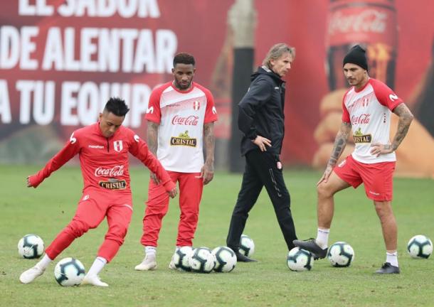Gareca se disse confiante para decisão da Copa América (Foto: Divulgação/Selección Peruana)