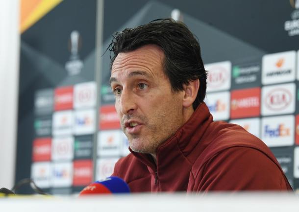 Unai Emery, entrenador del Arsenal. FOTO: UEFA.com