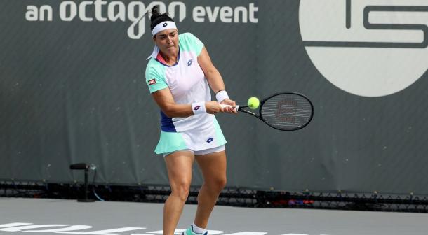 Jabeur is into her third quarterfinal of the year/Photo: Dylan Buell/Getty Images