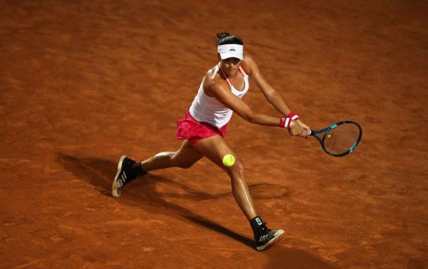 Muguruza was in fine form as she easily advanced/Photo: Clive Brunskill/Getty Images