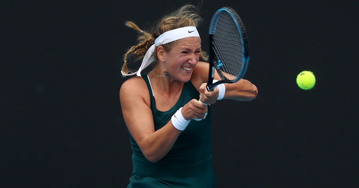 Azarenka in action at the Grampians Trophy/Photo: Mike Owen/Getty Images