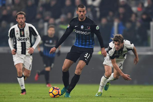 Spinazzola in azione contro la Juventus | Foto: Getty Images