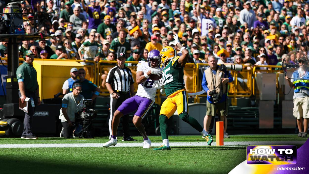 Green Bay Packers vs Minnesota Vikings LIVE Score Updates, Stream Info