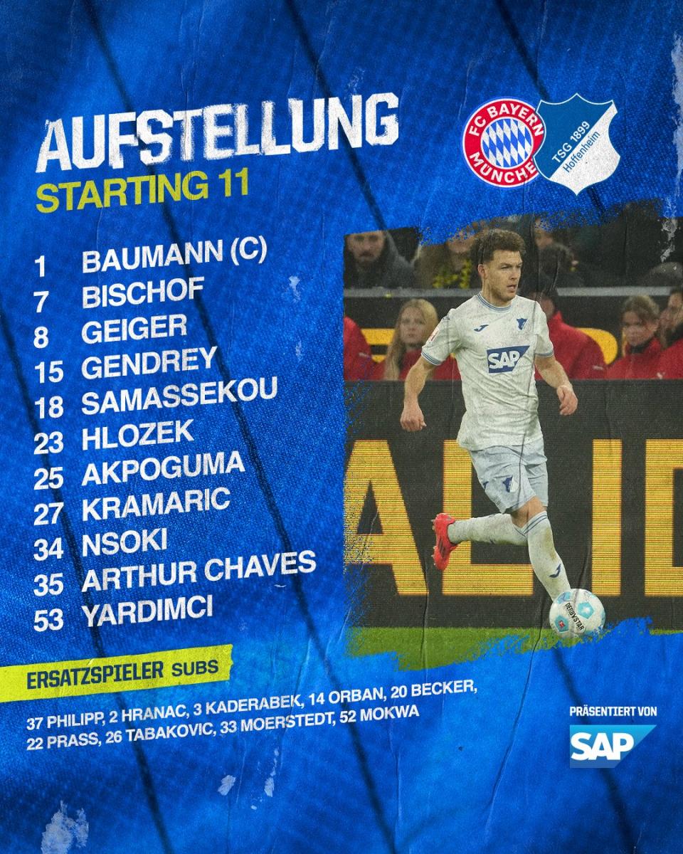 Gols e melhores momentos de Bayern de Munique x Hoffenheim pela ...