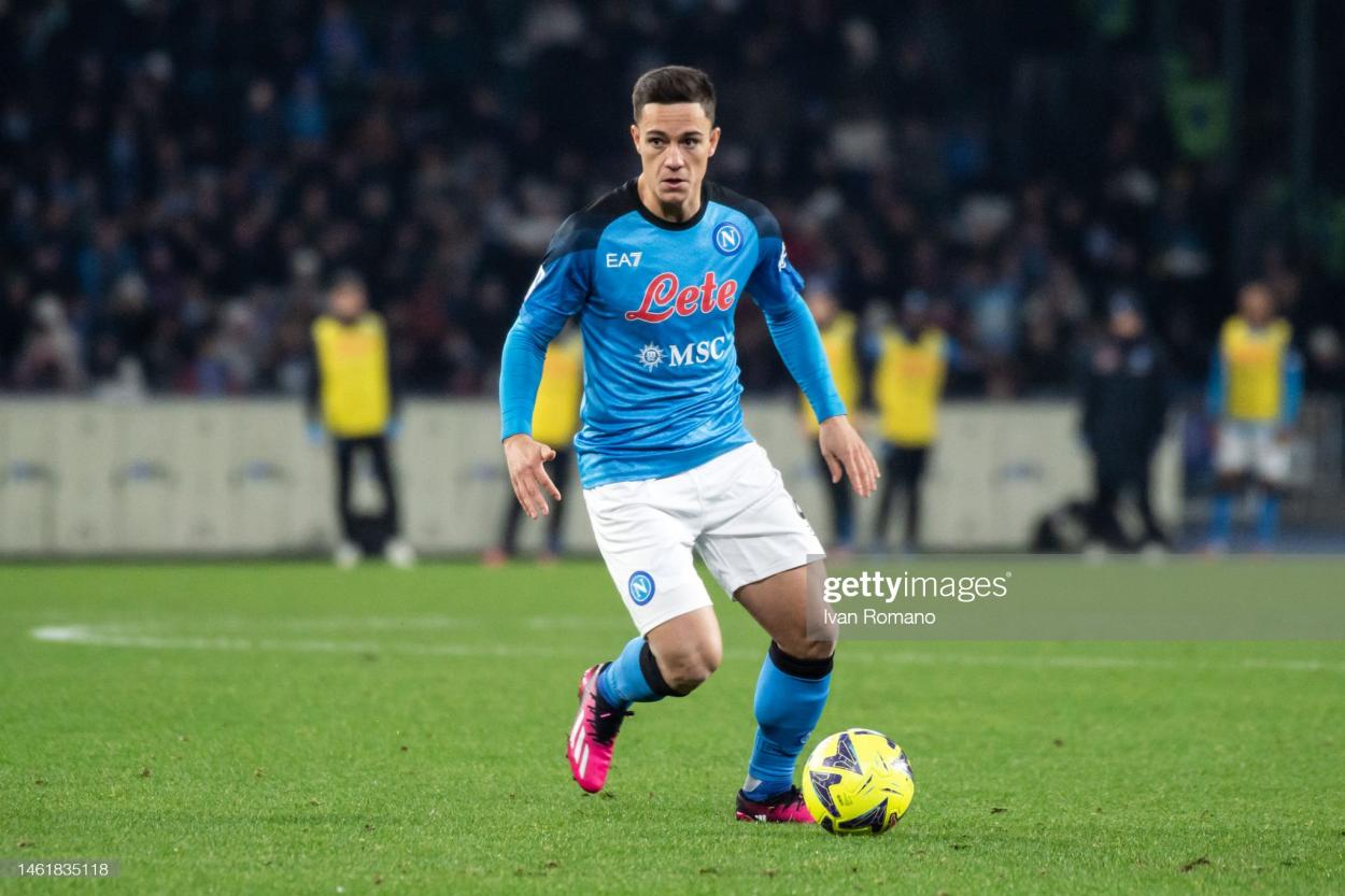 Giacomo Raspadori will miss out with injury but Napoli have a plethora of attacking options in their squad PHOTO CREDIT: Ivan Romano