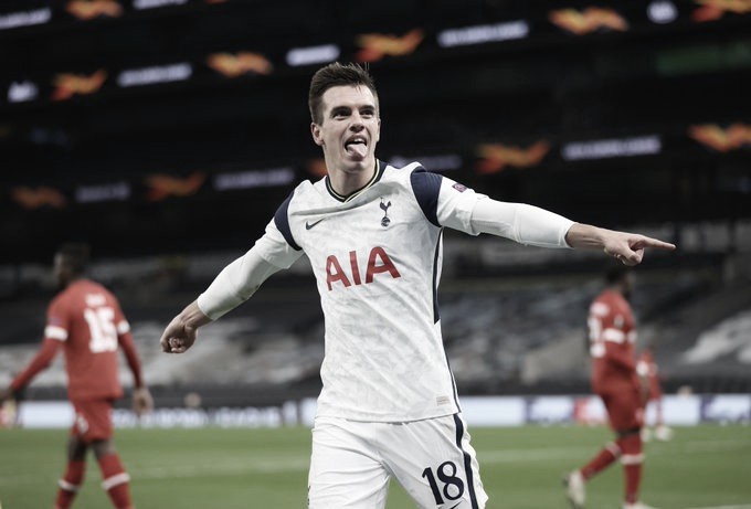 Gio Lo Celso marcó el 2-0. Foto: Tottenham.