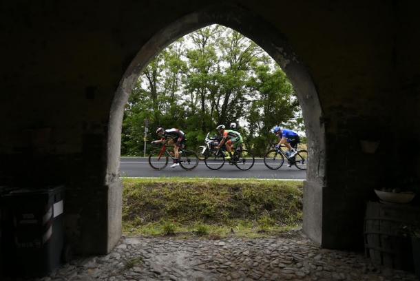 Los escapados han tenido protagonismo durante la etapa | Foto: Giro de Italia