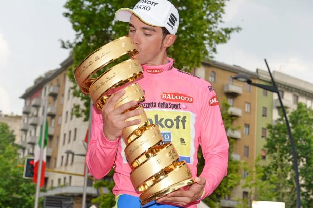 Contador volvió a ganar el Giro de Italia | Fuente: RoadCyclingUK