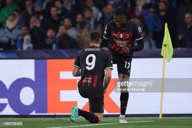 Rafael Leao turned on the style as AC Milan made it 2-0 on aggregate  against Napoli in the Champions League quarter-finals.