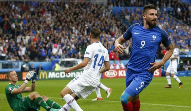 Francia v Islanda 5-2