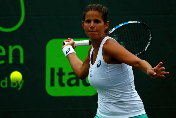 Julia Goerges. Photo: Mike Ehrmann/Getty Images
