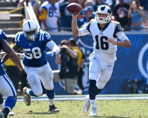 Jared Goff shined on opening day. | Photo: USA Today Sports