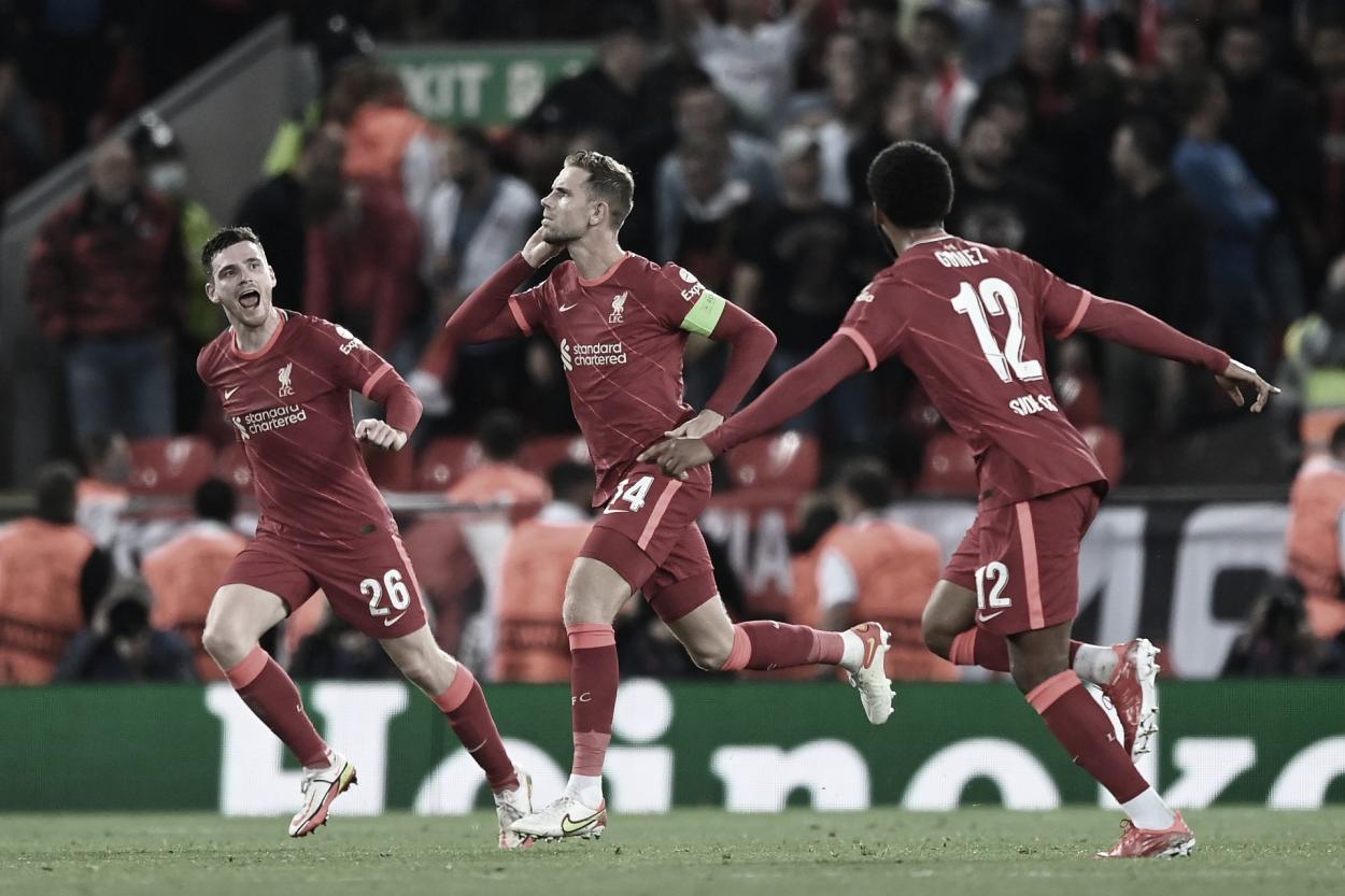 El 3-2 de Henderson. Foto: Liverpool.