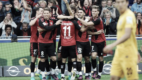 El Eintracht cayó en Friburgo. Foto: Bundesliga