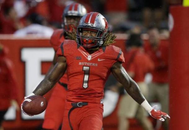 Rutgers will try to get Janarion Grant in space against Washington | Source: Mel Evans - Associated Press