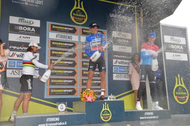 Greg Van Avermaet se llevó la victoria en 2016 | Foto: Tirreno-Adriático
