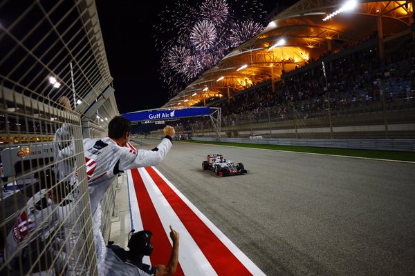 Romain Grosjean fez uma grande corrida e chegou em quinto com a Haas (Foto: Divulgação/Haas)