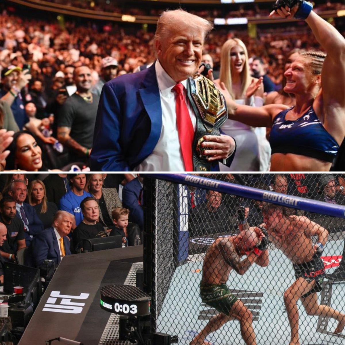 Donald Trump anuncia que organizará un evento de la UFC en la Casa ...