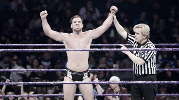 An important victory for Gulak. Photo-WWE.com