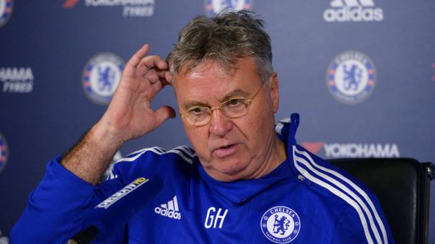 Hiddink has turned the Blues' fortunes around since he arrived. | Image source: Chelsea FC