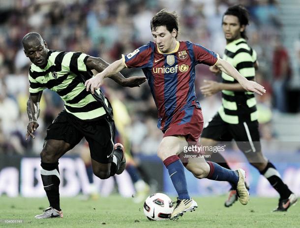 Hércules-Barcelona en 2010 | Foto: GettyImages