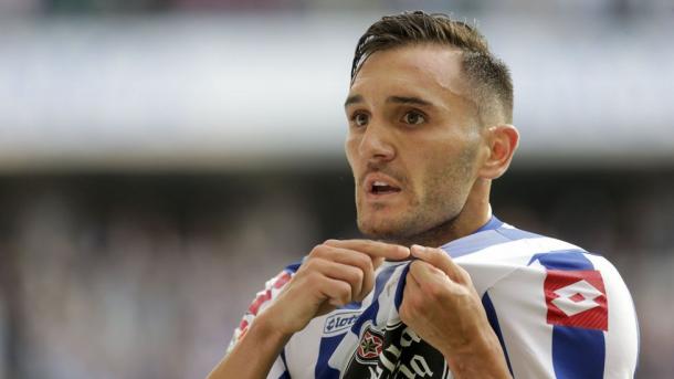 Lucas Perez. Photo: AFP