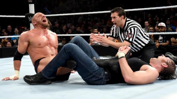 Both men put on a fantastic championship match. Photo: WWE.com