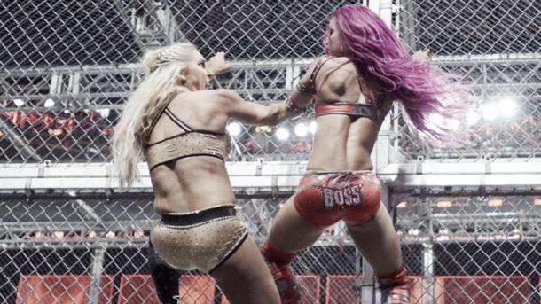 The Hell in a Cell match was a great success. Photo- Sky Sports