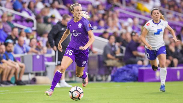 Rachel Hill has some big shoes to fill | Source: orlandocitysc.com