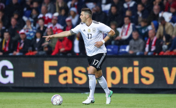 Süle jugando con la selección alemana | Foto: TSG Hoffenheim
