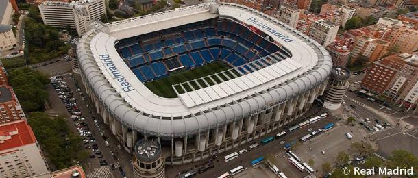 El estadio Santiago Bernabeu, escenario de la gran Final de la Copa Libertadores. Foto: Real Madrid Oficial.