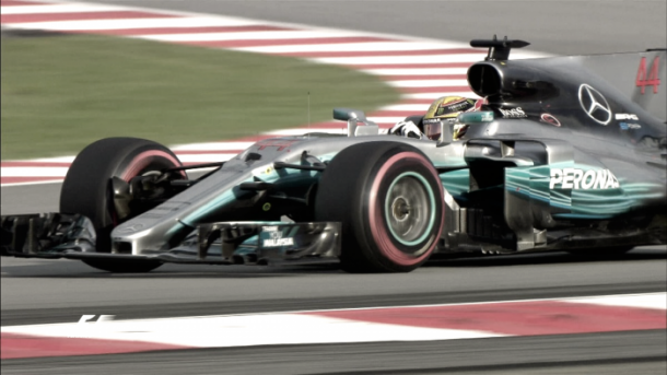 Lewis Hamilton, el hombre de la pole en Singapur. Fuente: F1