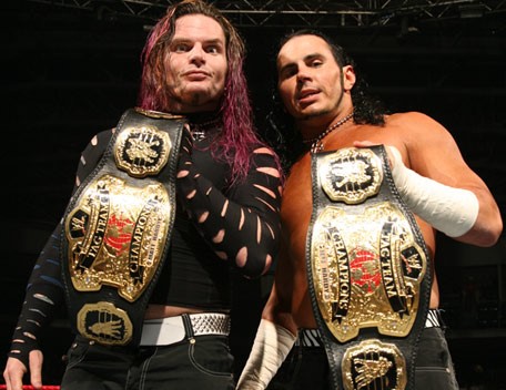 The Hardy Boyz are one of the greatest tag teams in WWE history. Photo: www.Tumblr.com