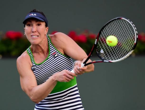 Jankovic will look to use her backhand as much as possible (Getty/Harry How)