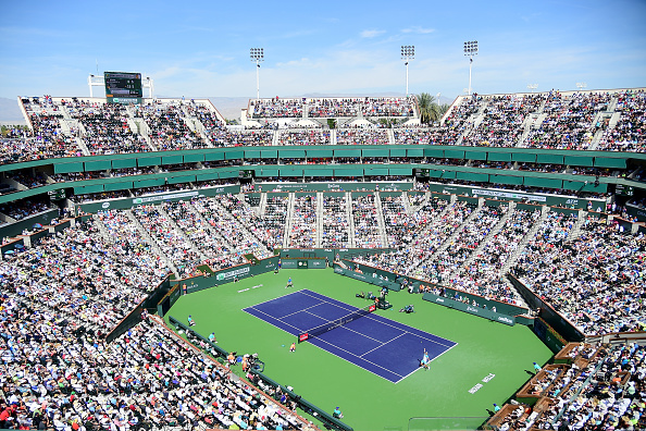 The packed Stadium 1 was treated to a fantastic match between Djokovic and Nadal. Credit: Harry How/Getty Images