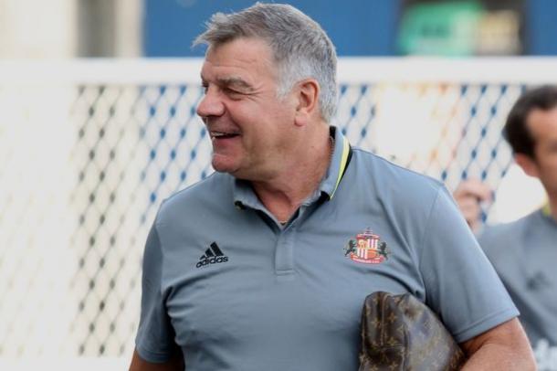 Allardyce managed his last game in Wednesday's trip to Victoria Park. (Image source: The Mirror)
