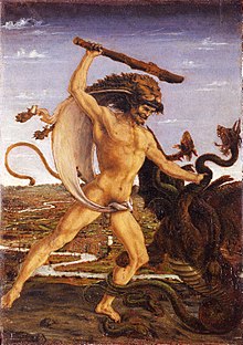 Hércules en uno de sus trabajos | Foto: Wikipedia