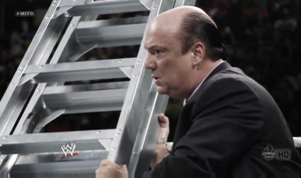 Heyman with a look of betrayal in his eyes. Photo- Twitter.com
