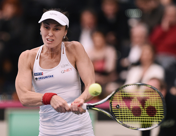 Hingis in action against Germany (Getty/Dennis Grombkowski)