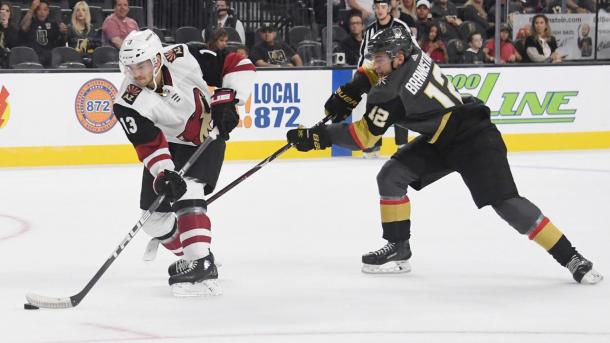 Vinnie Hinostroza adds another dimension to the Coyotes' offense. | Photo: NHL.com